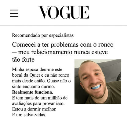 A Boquilha Anti- Ronco Silenciosa Tamanho Universal