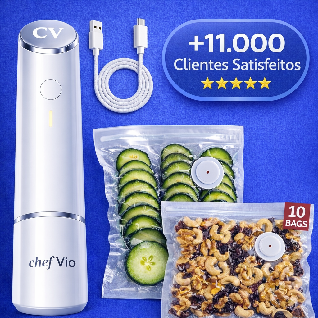 Chef Vio Seladora a vácuo compacta Preserve
